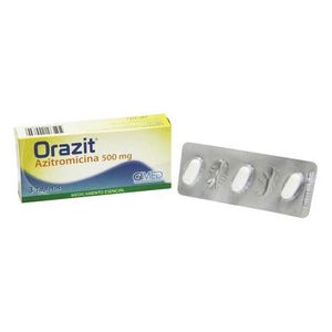 Orazit Azitromicina 500 Mg X 3 Tabl