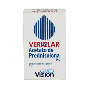 Vericlar Prednisolona 10 Mg Oftalmico X 5 Ml