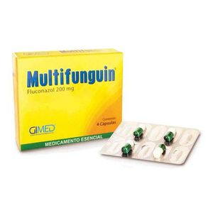 Multifunguin (fluconazol) 200 Mg Caja X 4 Cap