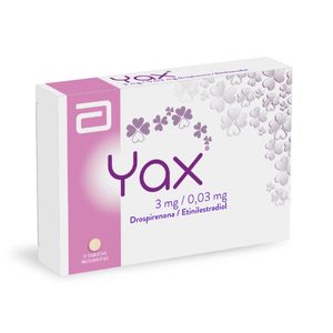Yax Etinilestradiol/drospirenona 3/0.03 Mg X 21 Tabl