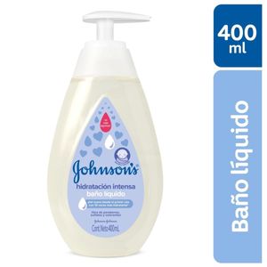 Bano Liquido Johnson Baby Hidratacion Intensa 400 Ml