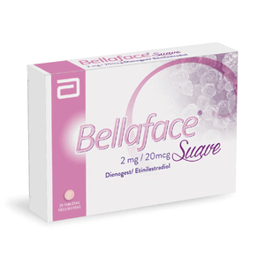 Bellaface Suave Dienogest/etinilestradiol 2 Mg/20 Mcg X 28 Tabl