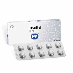 Carvedilol 6.25 Mg X 30 Tab