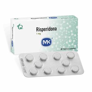 Risperidona 1 Mg X 20 Tabl