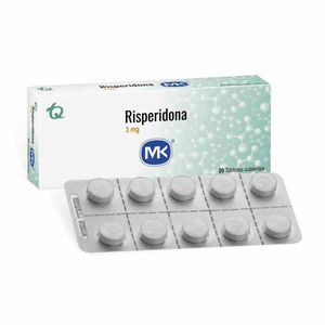 Risperidona 3 Mg X 20 Tabl
