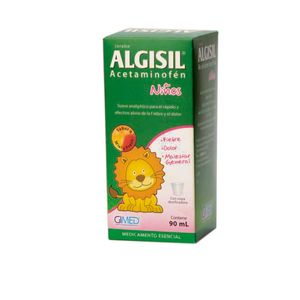 Algisil Acetaminofen Jarabe Ninos X 90 Ml