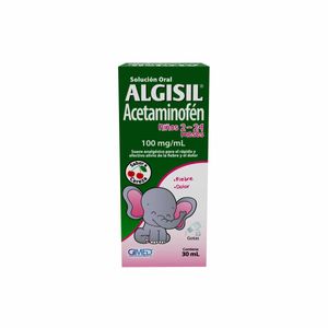 Algisil Acetaminofen 100 Mg Gotas X 30 Ml