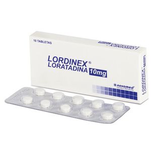 Lordinex Loratadina 10 Mg  X 10 Tabl