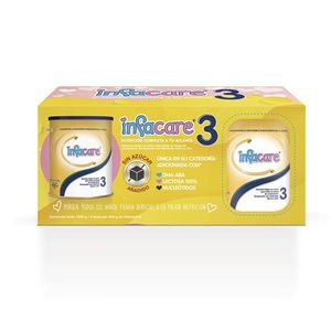 Alimento Lacteo Infacare 3 X 1200 Gr