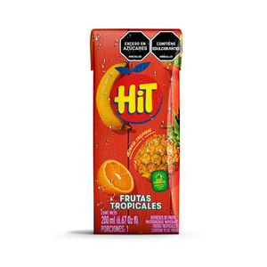 Jugo Hit Frutas Tropicales X 200 Ml
