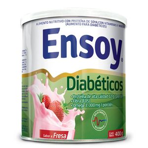 Ensoy Adulto Diabeticos Fresa Tarro X 400 Gr