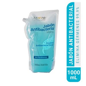 Jabon Liquido Antibacterial Julienne Doypack Repuesto X 1000 Ml