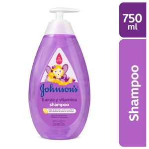Shampoo Johnson Fuerza Y Vitamina X 750 Ml