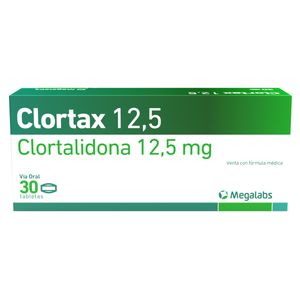 Clortax Clortalidona 12.5 Mg X 30 Tabl