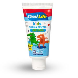 Crema Dental Oral Life Kids X 75 Ml