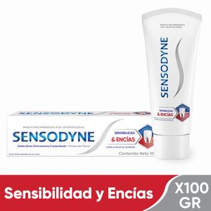 Crema Dental Sensodyne Sensibilidad Y Encias X 100 Gr