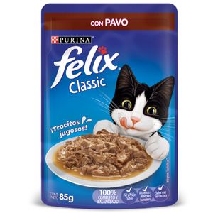 Purina Felix Con Pavo Classic Bolsa X 85 Gr