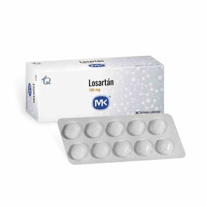 Losartan 100 Mg X 30 Tabl