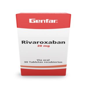 Rivaroxaban 20 Mg X 30 Tab