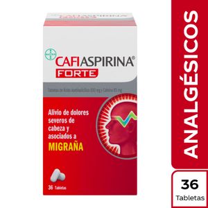 Cafiaspirina Forte Acido Acetilsalicilico/cafeina 650/65 Mg X 36 Tabl