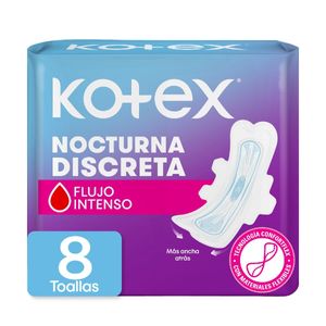 Toalla Kotex Ultrafina Dia Y Noche 8 Unidades