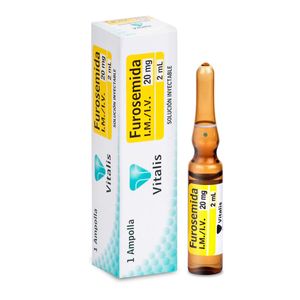 Furosemida 20 Mg X 1 Amp