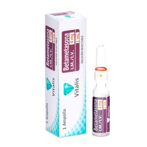 Betametasona 4 Mg X 1 Amp