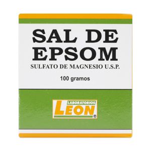 Sal De Epsom Leon X 100 Gr