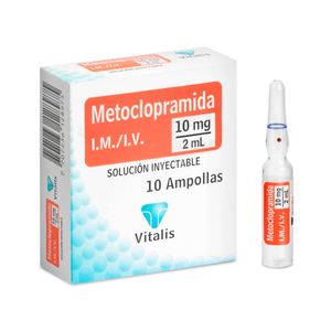 Metoclopramida 10 Mg/2 Ml X 10 Amp