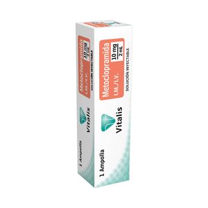Metoclopramida 10 Mg/2 Ml X 1 Amp