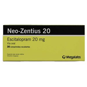 Neo-zentius Escitalopram 20 Mg X 30 Comp