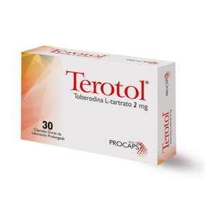 Terotol Tolterodina 2 Mg X 30 Cap