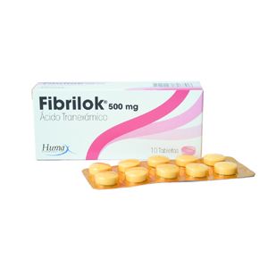 Fibrilok Acido Tranexamico 500 Mg X 10 Tab