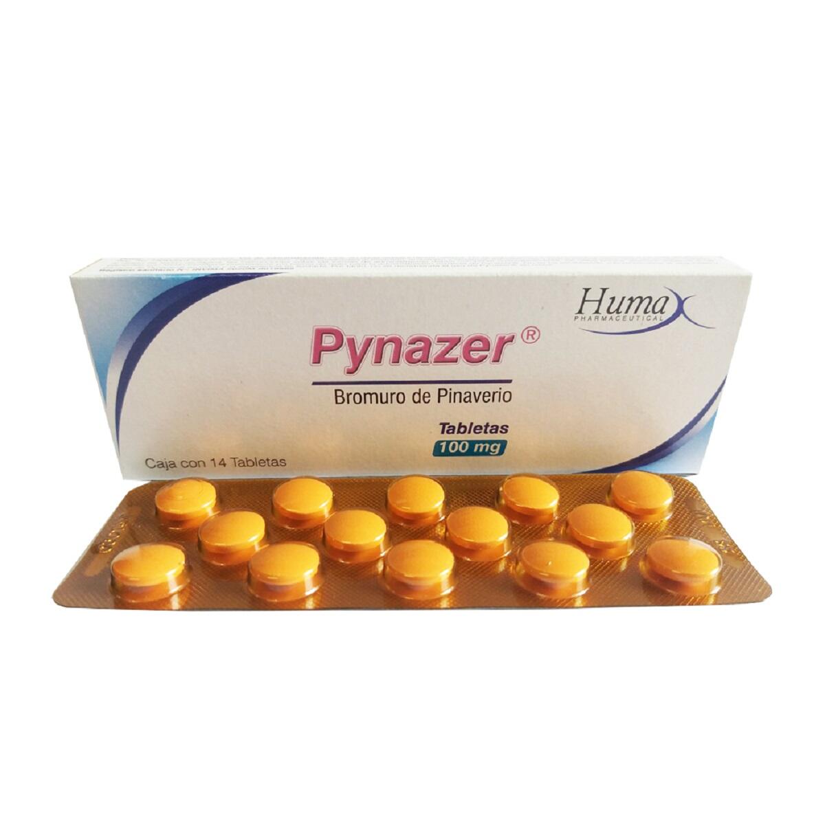 Pynazer Pynaverio 100 Mg X 14 Tabl