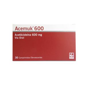 Acemuk Acetilcisteina 600 Mg X 30 Comp Efervescente