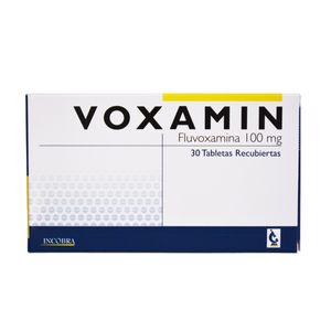 Voxamin Fluvoxamina 100 Mg X 30 Tabl