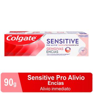 Crema Dental Colgate Sensitive Pro-alivio Inmediato Encias X 90 Gr