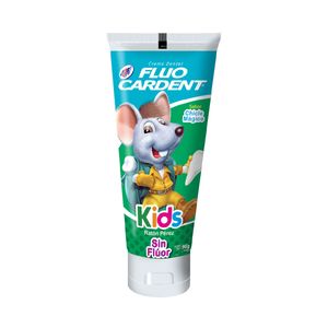 Crema Dental Fluocardent Kids Raton Perez Sin Fluor X 96 Gr