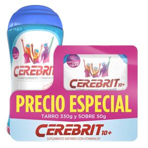Cerebrit Fresa X 330 Gr + 1 Sobre X 50 Gr Precio Especial