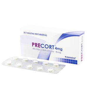 Precort Metilprednisolona 4 Mg X 30 Tabl