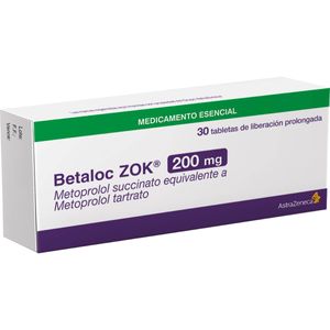 Betaloc Zok Metoprolol 200 Mg X 30 Tabl
