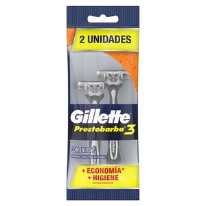 Maquina Afeitar Gillette Prestobarba 3 X 2 Und