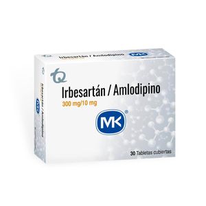 Irbesartan Amlodipino 30010 Mg X 30 Tabl