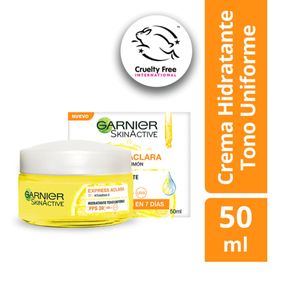 Crema Antimanchas Garnier Express Aclara Vitamina C Fps 30 X 50 Ml