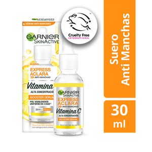 Serum Antimanchas Garnier Express Aclara Vitamina C X 30 Ml