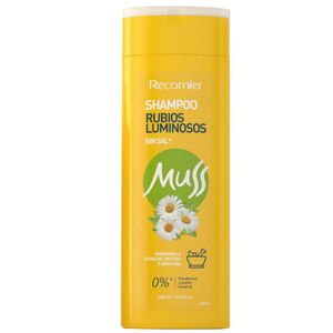 Shampoo Muss Rubios Luminosos X 400 Ml