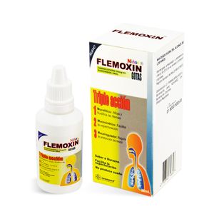 Flemoxin Ninos Carbocisteina 50 Mg/ml Gotas X 30 Ml