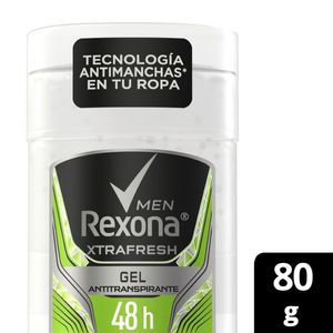 Desodorante Rexona Gel Men Extrafresh X 80 Gr