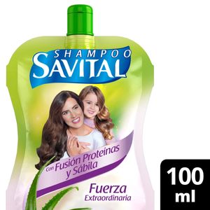 Shampoo Savital Fusion Proteinas Y Sabila Doypack X 100 Ml