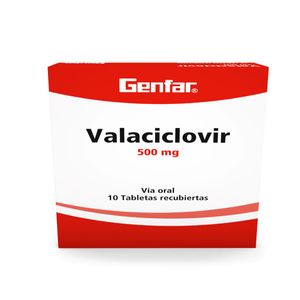 Valaciclovir 500 Mg X 10 Tabl